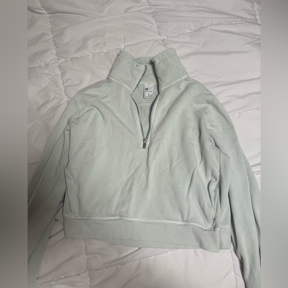 All in Motion White Zip-Up Jacket